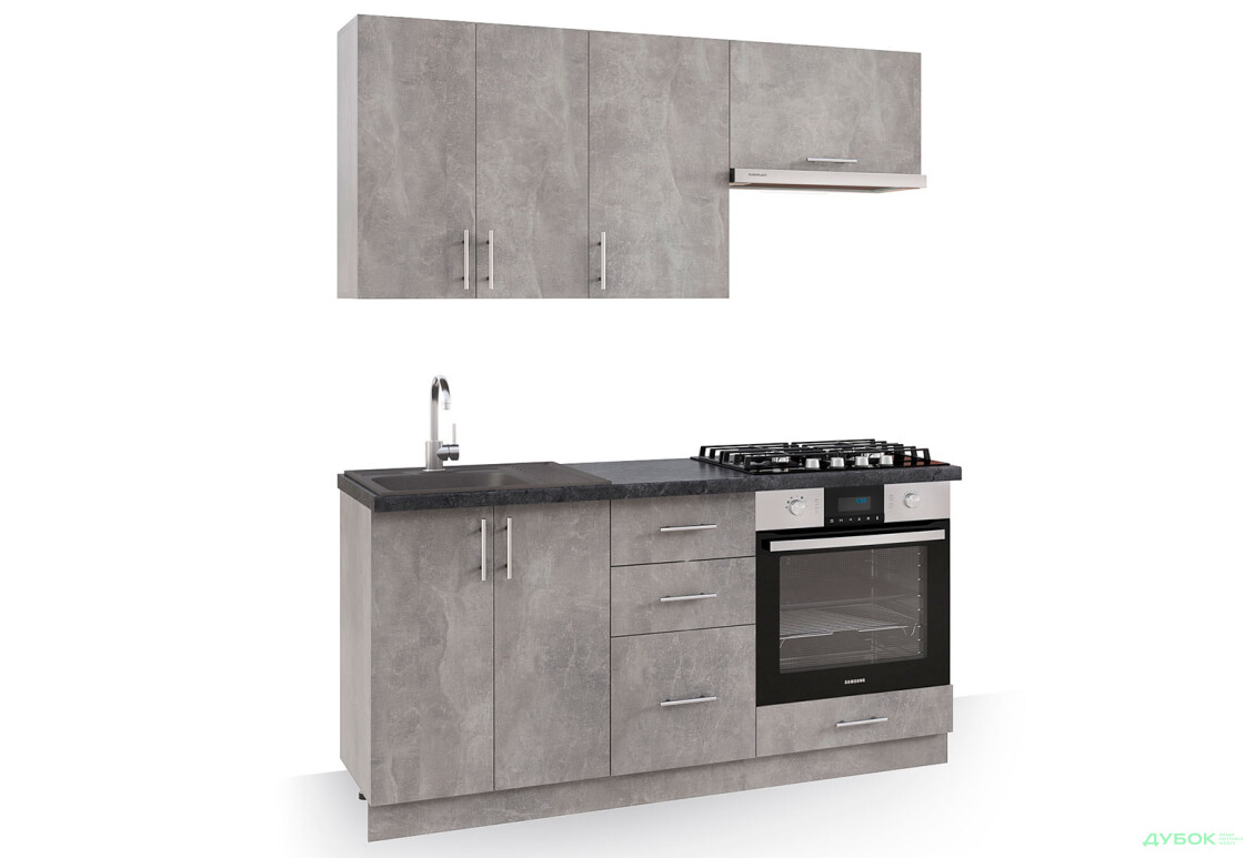 Кухня Феста 1.6 м (А) Київський стандарт - Зображення 1 Зображення 1 - Кухня Феста 1.6 м (А) Київський стандарт