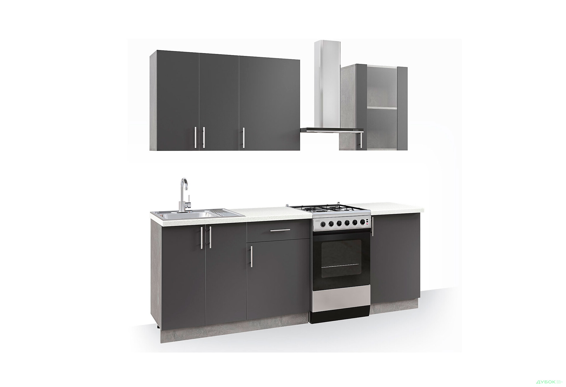 Кухня Феста 1.6 м (В) Київський стандарт - Зображення 1 Зображення 1 - Кухня Феста 1.6 м (В) Київський стандарт