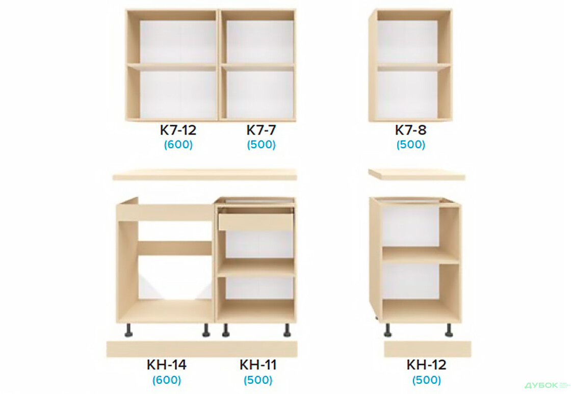 Кухня Феста 1.6 м (В) Київський стандарт - Зображення 2 Зображення 2 - Кухня Феста 1.6 м (В) Київський стандарт