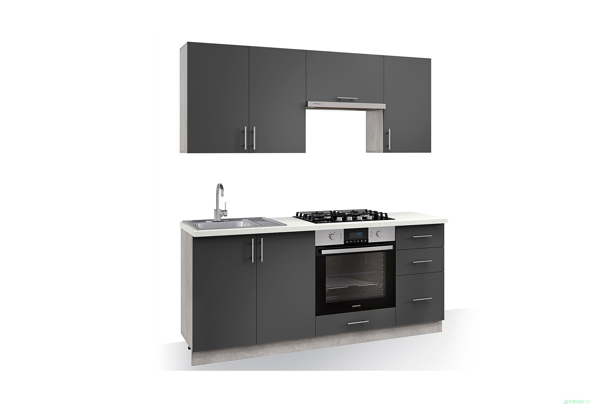 Кухня Феста 1.8 м (А) Київський стандарт - Зображення 1 Зображення 1 - Кухня Феста 1.8 м (А) Київський стандарт