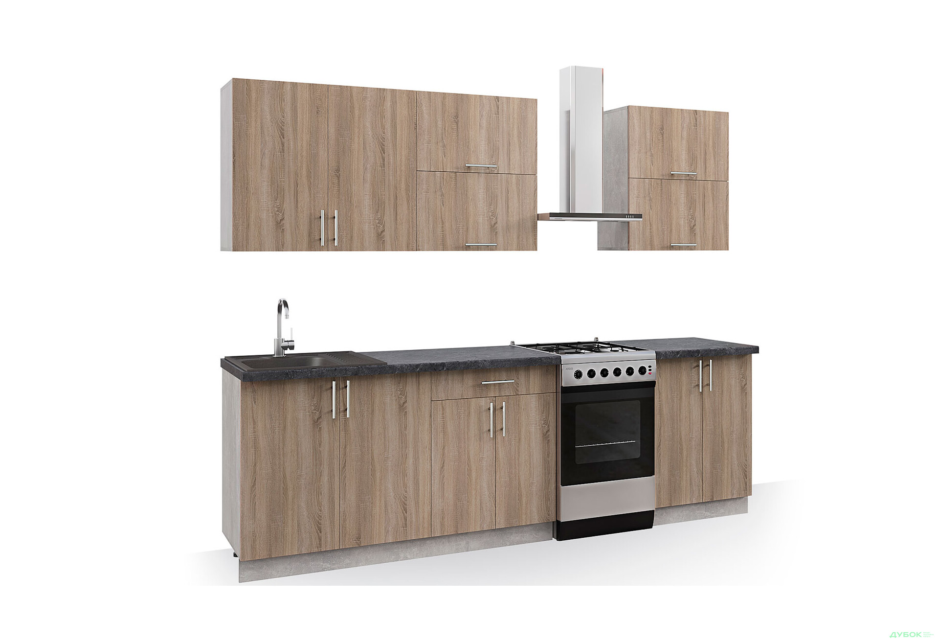 Кухня Феста 2.0 м (А) Київський стандарт - Зображення 1 Зображення 1 - Кухня Феста 2.0 м (А) Київський стандарт