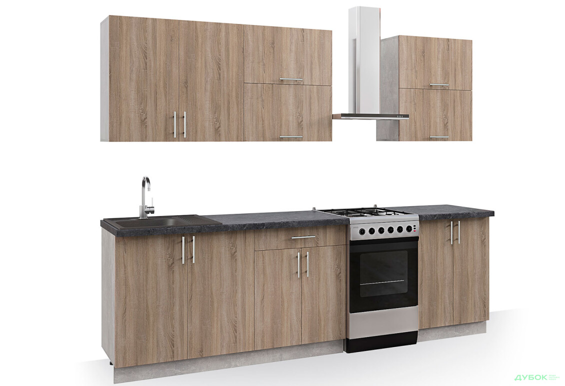 Кухня Феста 2.0 м (А) Київський стандарт - Зображення 1 Зображення 1 - Кухня Феста 2.0 м (А) Київський стандарт