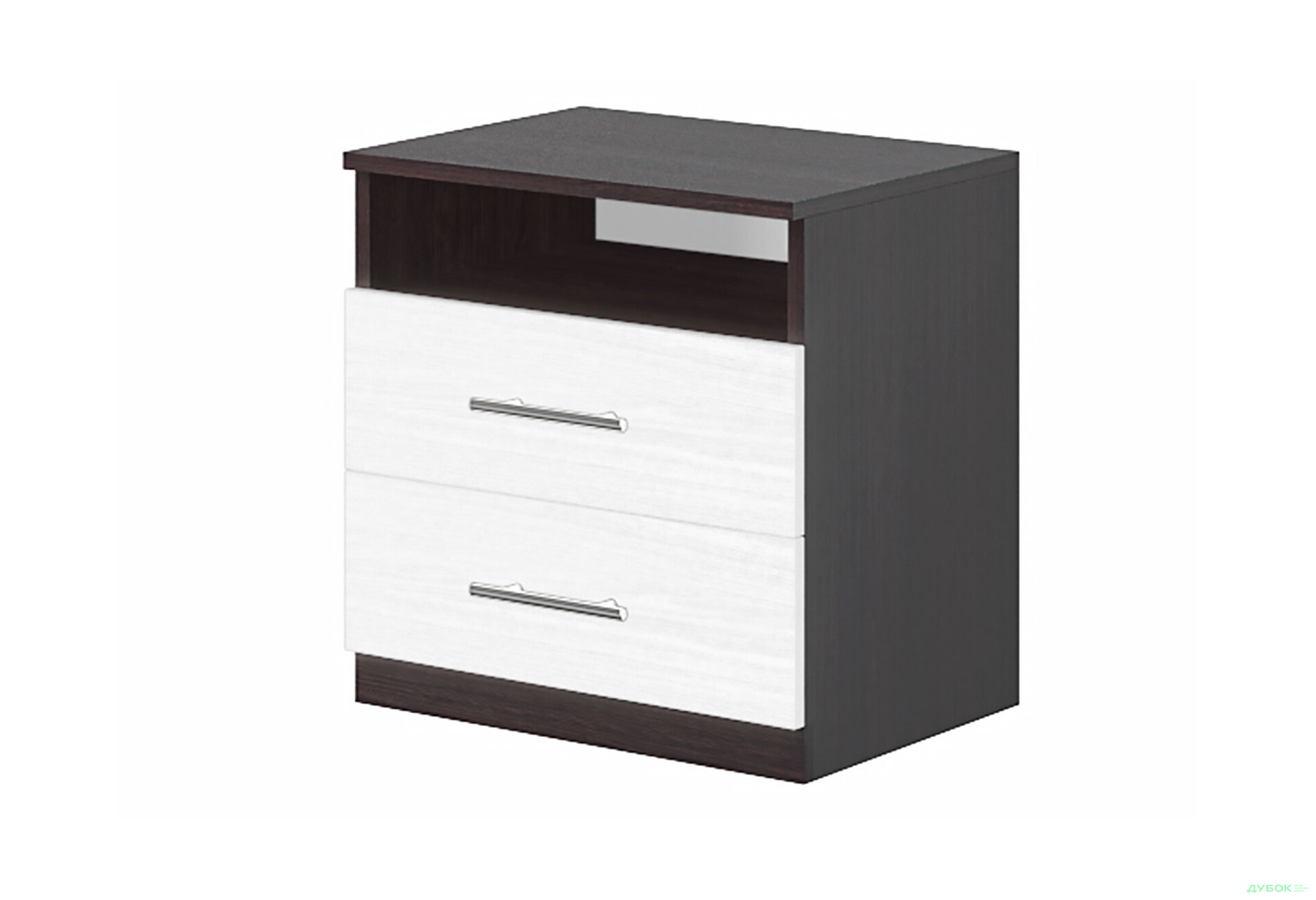 Тумба приліжкова Київський стандарт Стелла з 2 шухлядами 45 см - Зображення 1 Зображення 1 - Тумба приліжкова Київський стандарт Стелла з 2 шухлядами 45 см