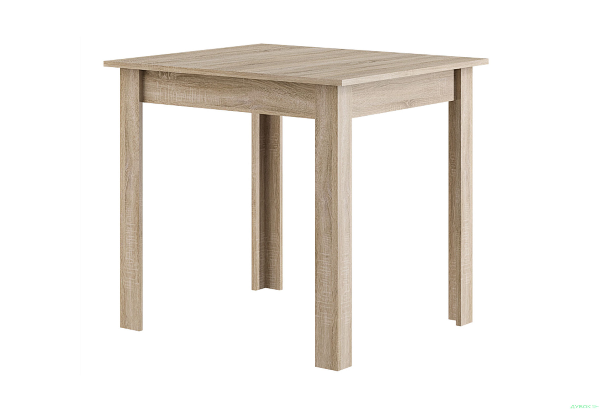 Стол обеденный Киевский стандарт 80x80 см - Изображение 1 Изображение 1 - Стол обеденный Киевский стандарт 80x80 см