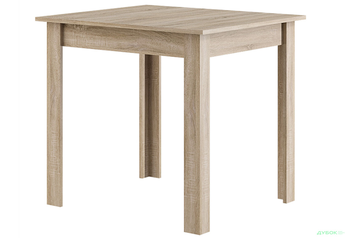 Стол обеденный Киевский стандарт 80x80 см - Изображение 1 Изображение 1 - Стол обеденный Киевский стандарт 80x80 см