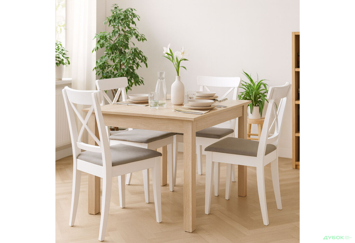 Зображення 2 - Стіл обідній Київський стандарт 110x80 см