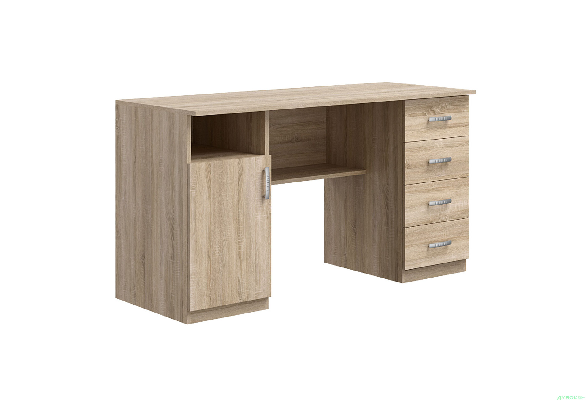 Зображення 2 - Стіл письмовий Київський стандарт Е1 СМ 135x60 см з тумбою і шухлядами