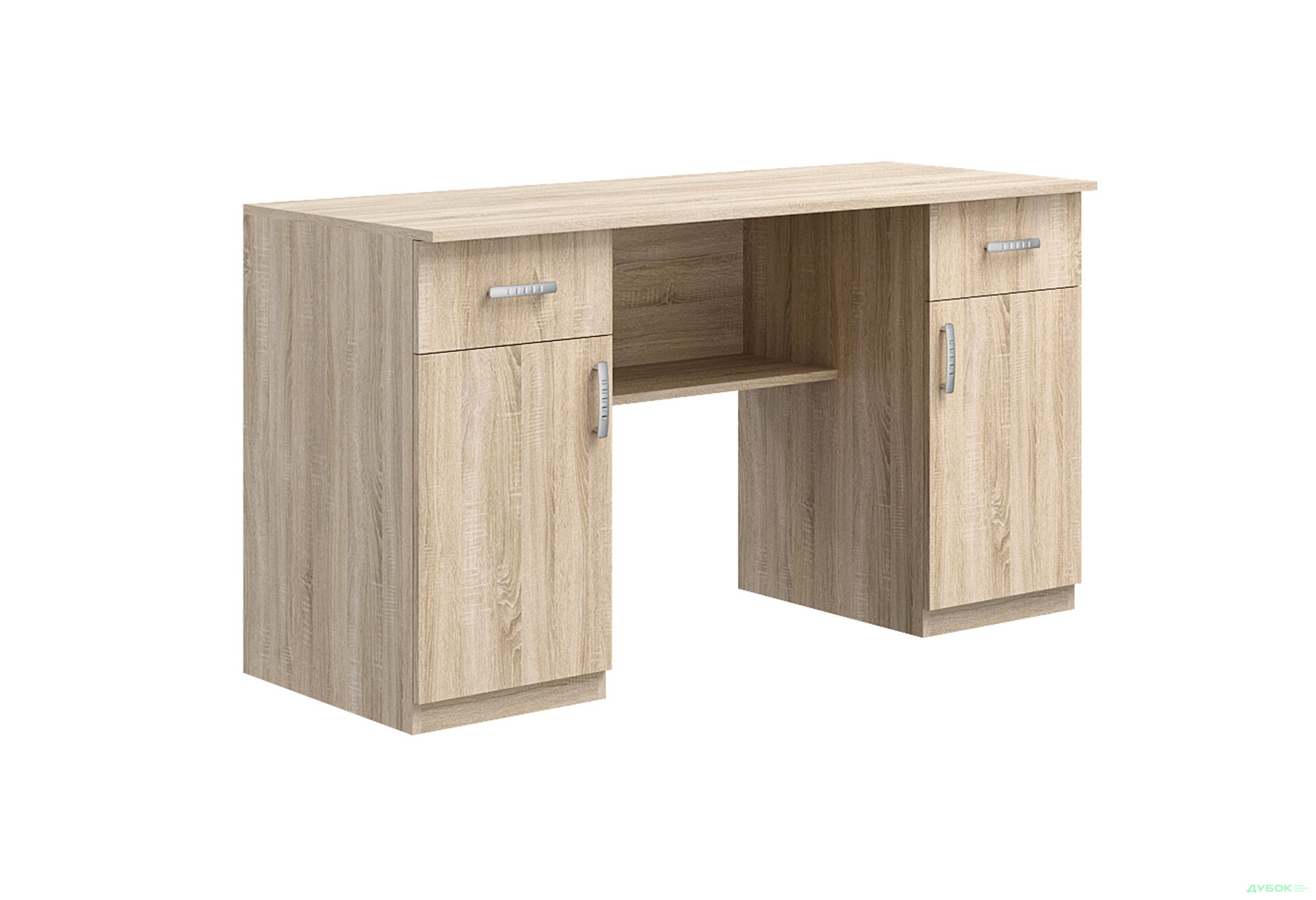 Изображение 2 - Стол письменный Киевский стандарт Е2 СМ 135x60 см с тумбами и ящиками