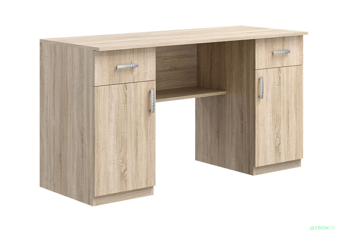 Изображение 2 - Стол письменный Киевский стандарт Е2 СМ 135x60 см с тумбами и ящиками