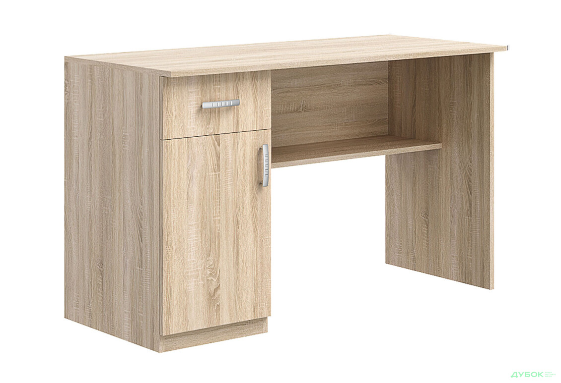 Стіл письмовий Київський стандарт Е5 СМ 120x60 см з тумбою і шухлядою