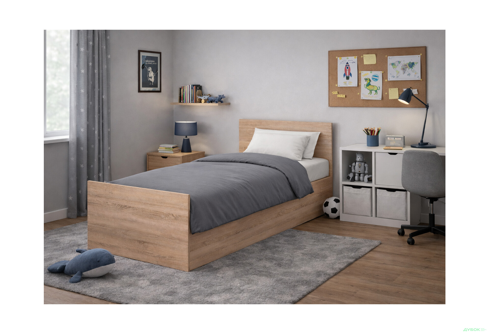 Зображення 2 - Ліжко-подіум Київський стандарт Е 0.9 80х200 см