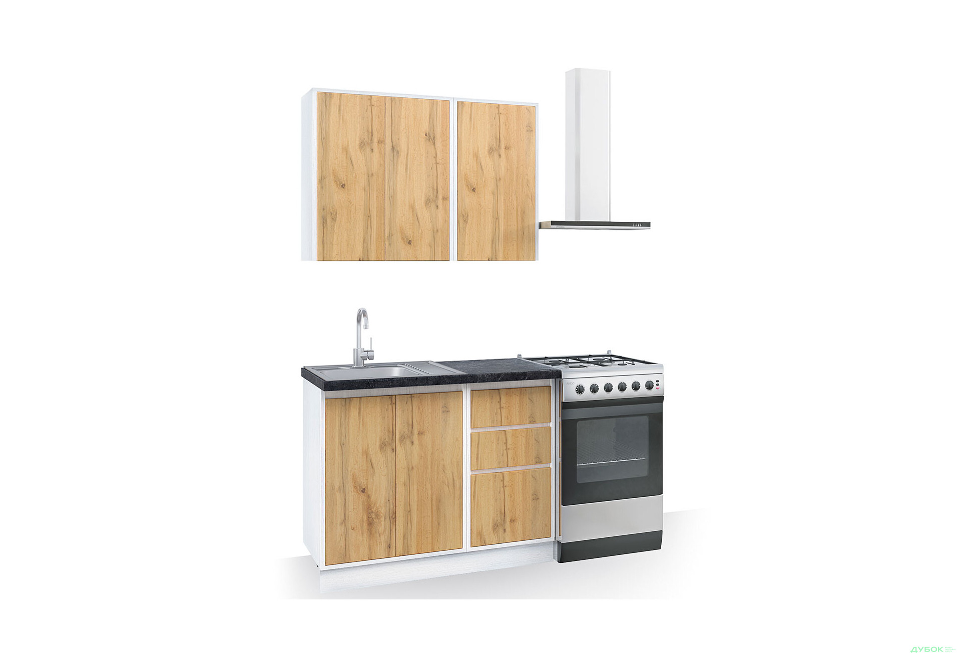 Кухня Матіна 1,0м (А) Київський стандарт - Зображення 1 Зображення 1 - Кухня Матіна 1,0м (А) Київський стандарт