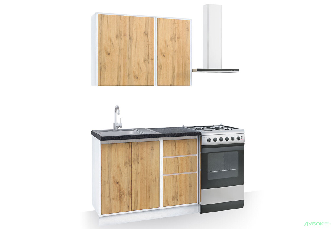 Кухня Матіна 1,0м (А) Київський стандарт - Зображення 1 Зображення 1 - Кухня Матіна 1,0м (А) Київський стандарт