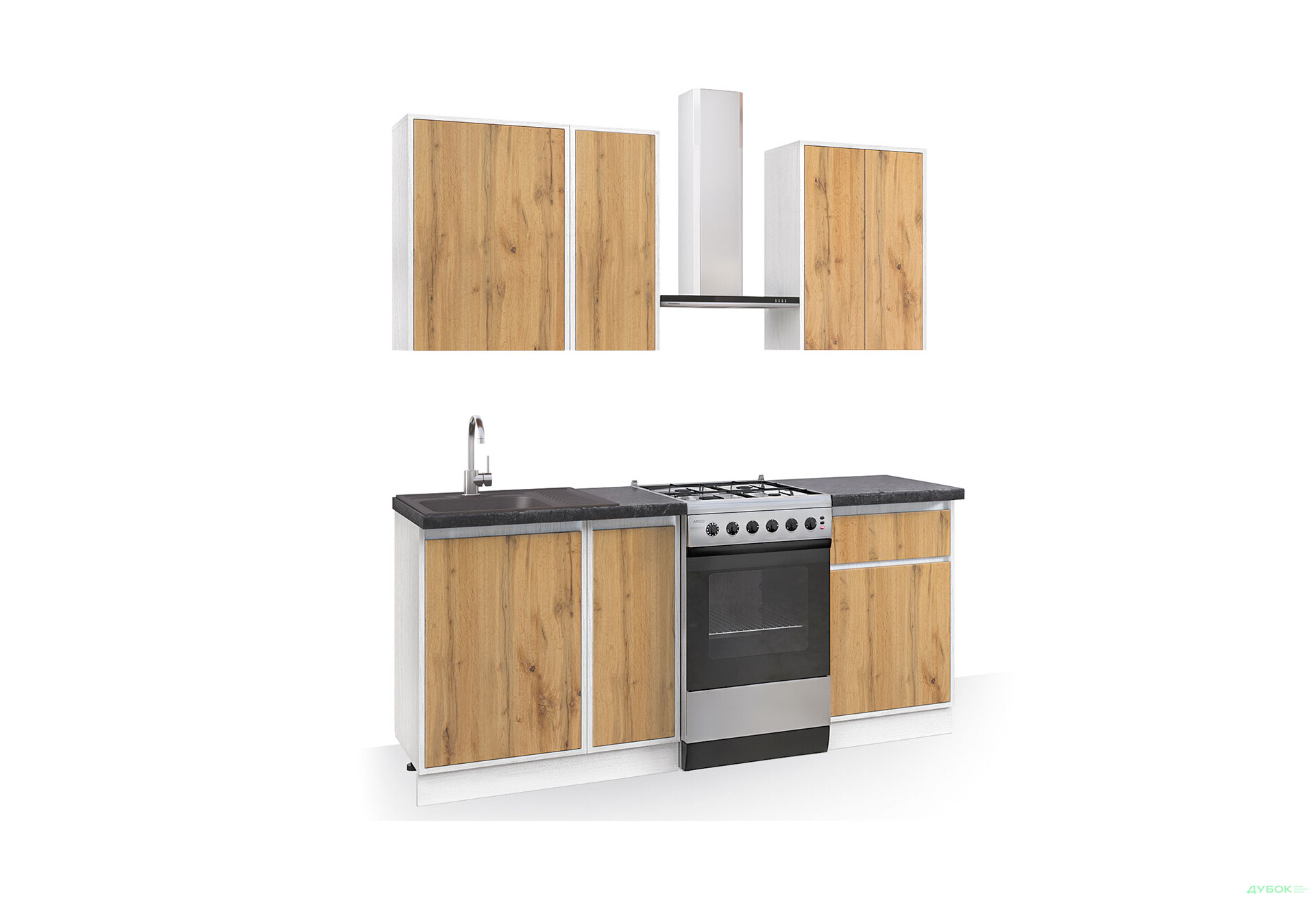 Кухня Матіна 1,3м Київський стандарт - Зображення 1 Зображення 1 - Кухня Матіна 1,3м Київський стандарт