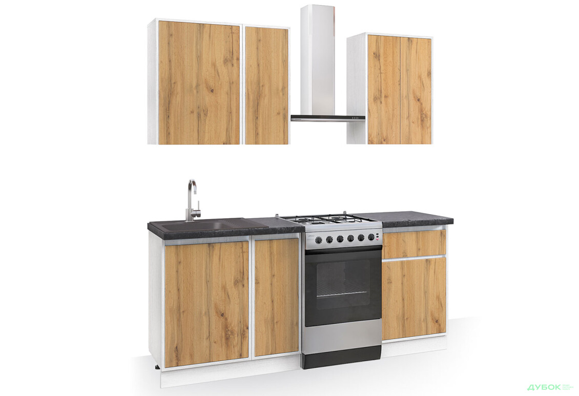 Кухня Матіна 1,3м Київський стандарт - Зображення 1 Зображення 1 - Кухня Матіна 1,3м Київський стандарт