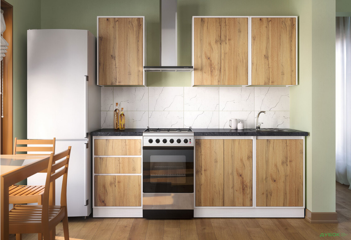 Кухня Матіна 1,6м (А) Київський стандарт - Зображення 1 Зображення 1 - Кухня Матіна 1,6м (А) Київський стандарт