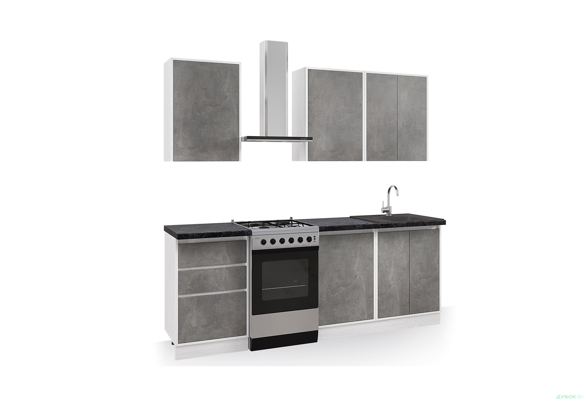 Кухня Матина 1,6м (С) Киевский стандарт - Изображение 1 Изображение 1 - Кухня Матина 1,6м (С) Киевский стандарт