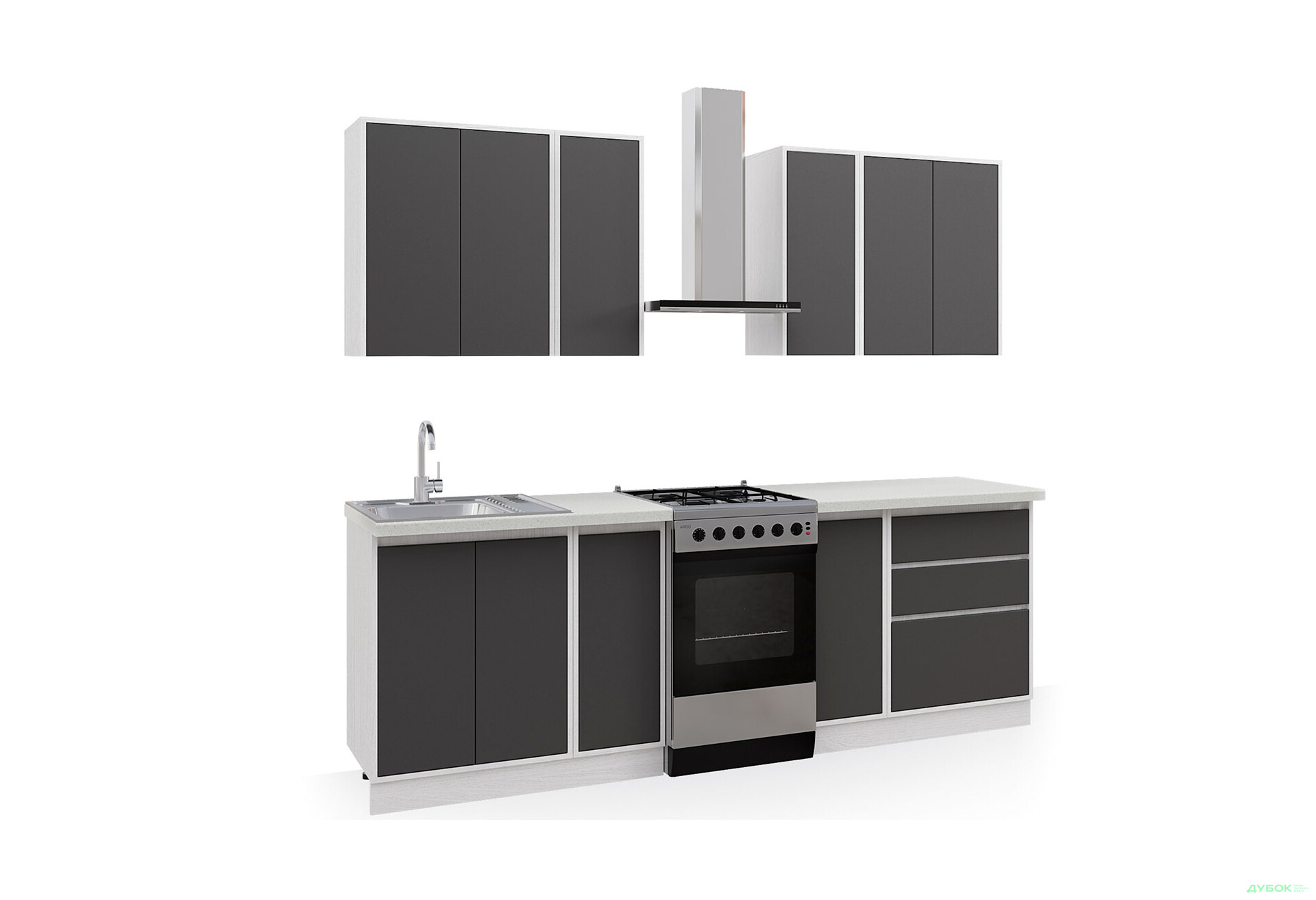 Кухня Матина 1,8м (А) Киевский стандарт - Изображение 2 Изображение 2 - Кухня Матина 1,8м (А) Киевский стандарт