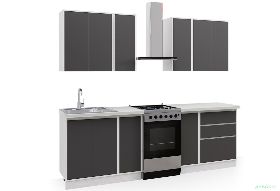 Кухня Матина 1,8м (А) Киевский стандарт - Изображение 2 Изображение 2 - Кухня Матина 1,8м (А) Киевский стандарт