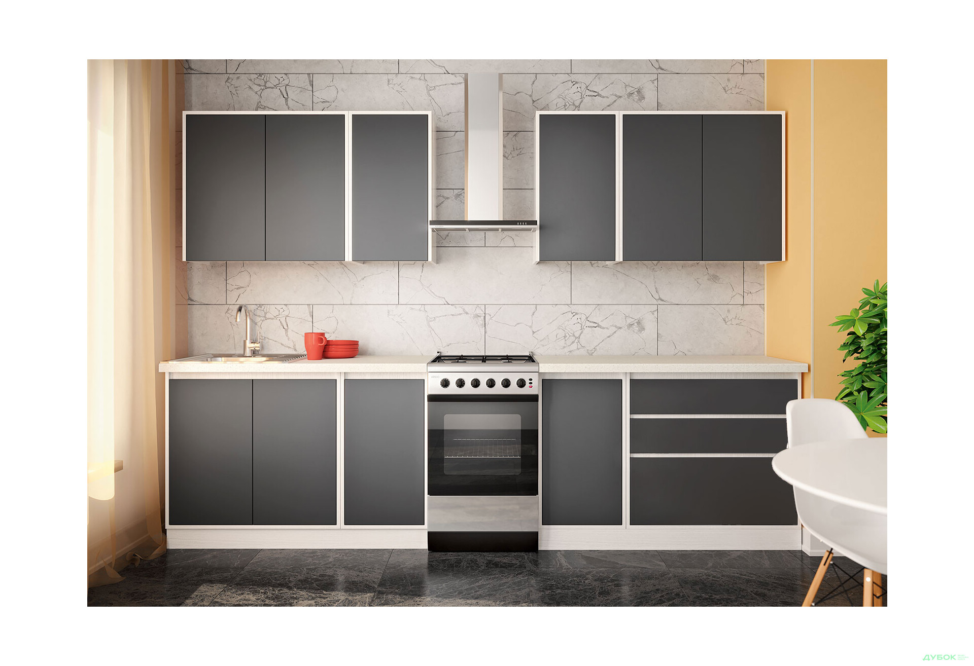 Кухня Матина 1,8м (А) Киевский стандарт - Изображение 1 Изображение 1 - Кухня Матина 1,8м (А) Киевский стандарт