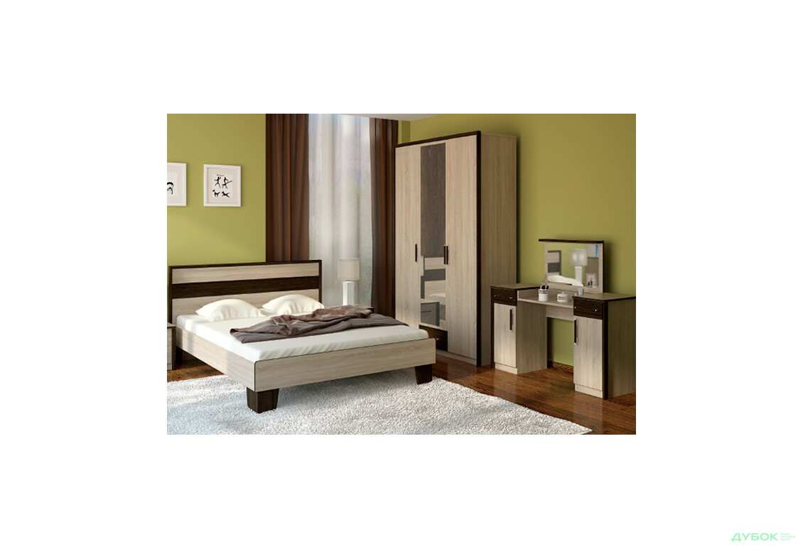 Изображение 2 - Модульная спальня Скарлет Сокме