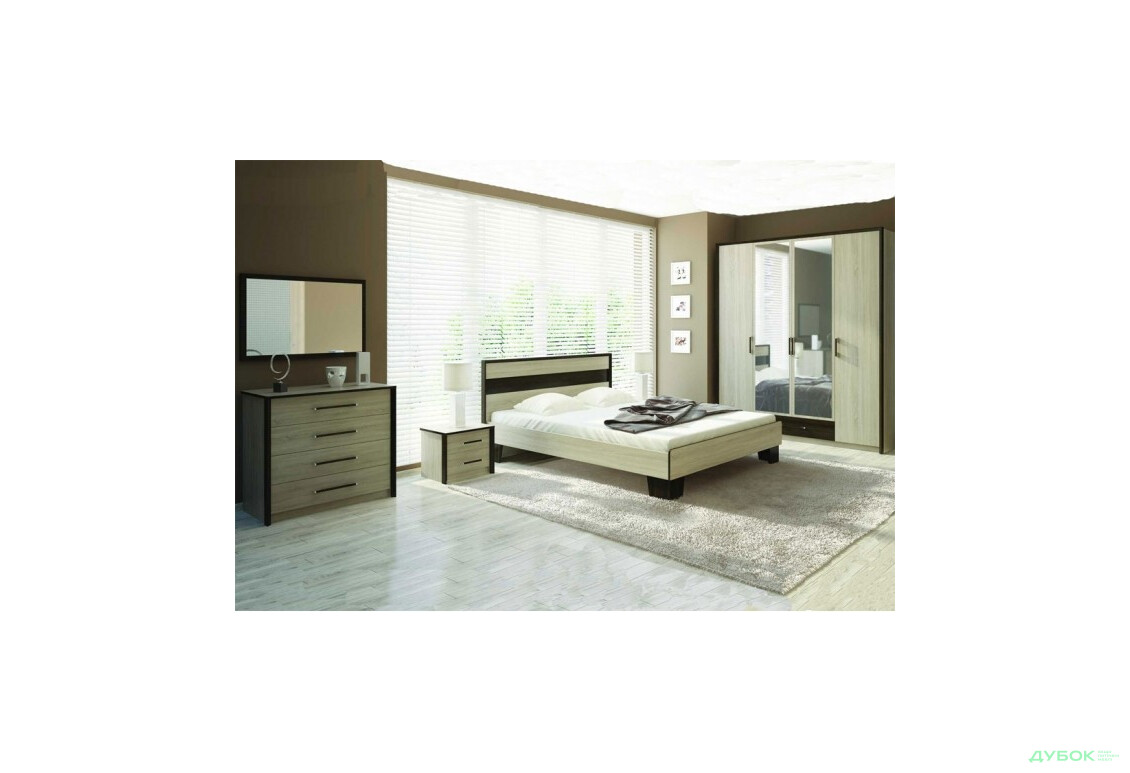 Модульная спальня Скарлет Сокме