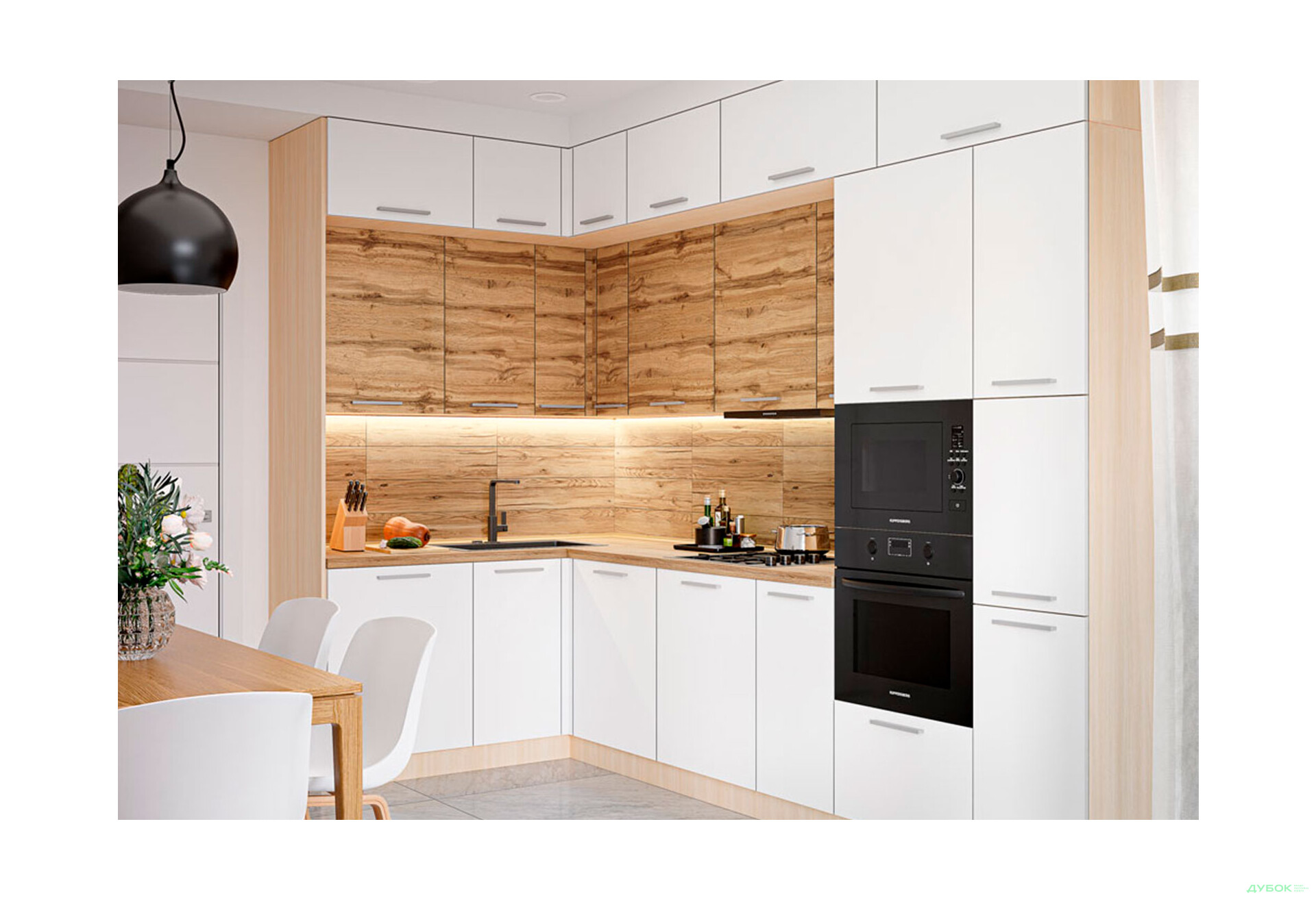 Кухня кутова Родос Люкс 1.5х2.7 VIP-master - Зображення 1 Зображення 1 - Кухня кутова Родос Люкс 1.5х2.7 VIP-master