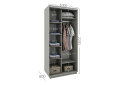 Изображение 12 - Шкаф-купе 2-дверный 100x220x60 см
