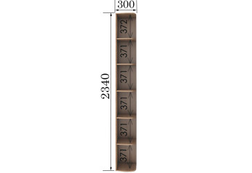Консоль пряма 2340х450