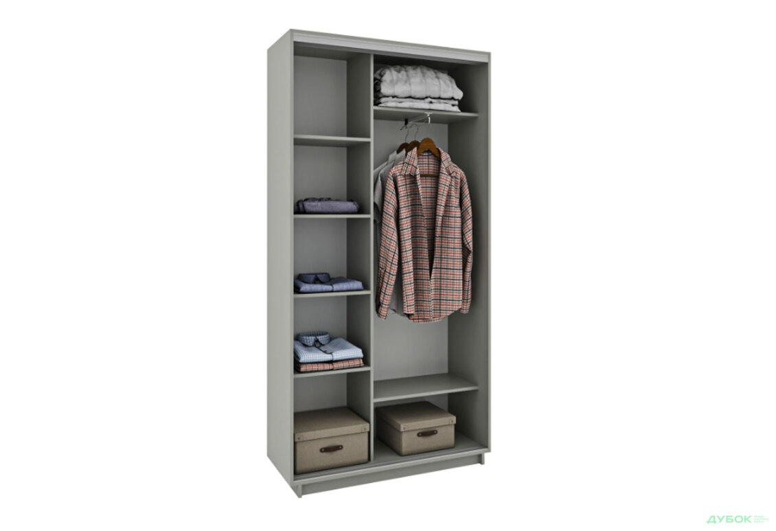 Изображение 10 - Шкаф-купе 2-дверный 130x220x45 см