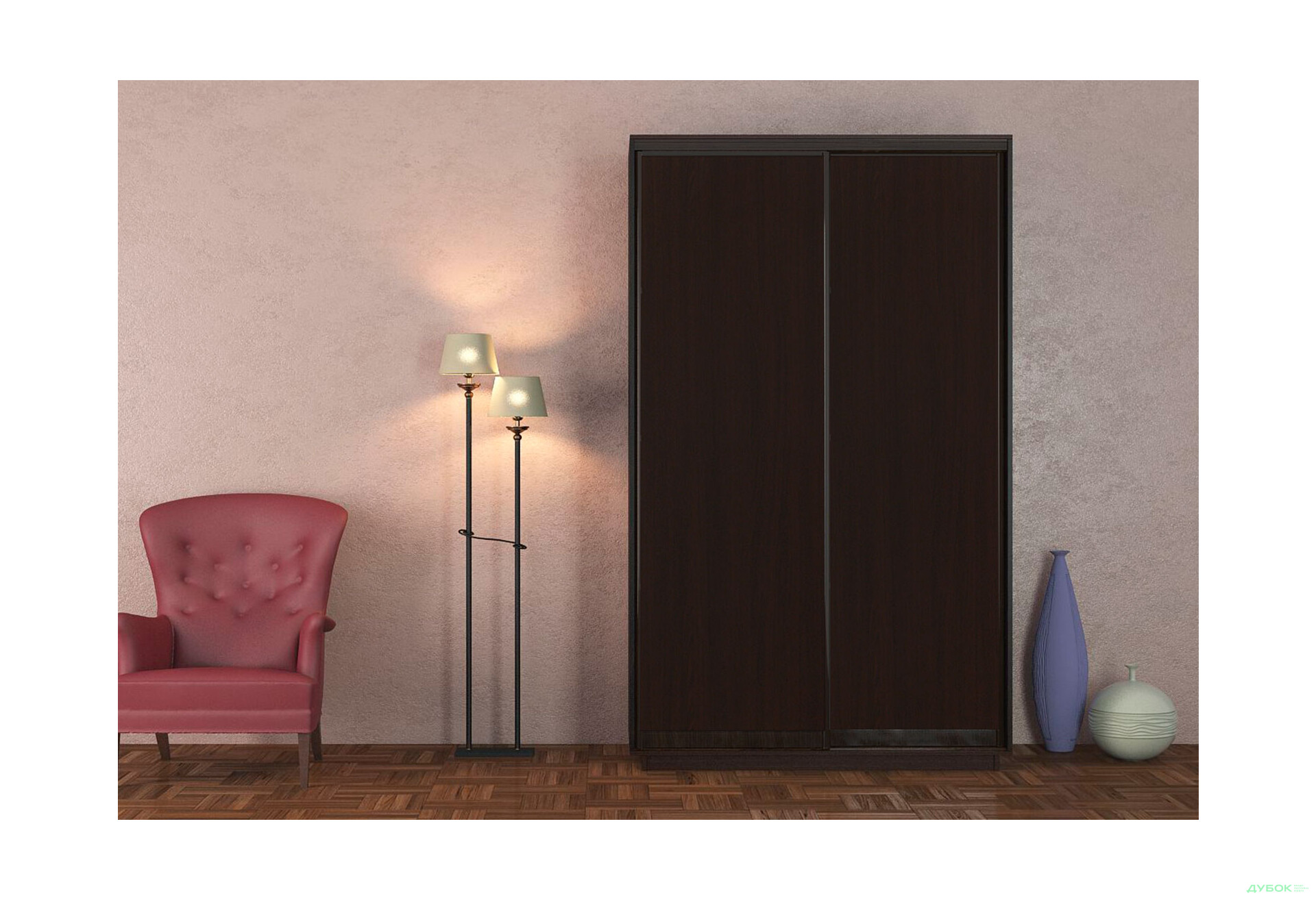 Изображение 13 - Шкаф-купе Garant 2-дверный 130x240x60 см