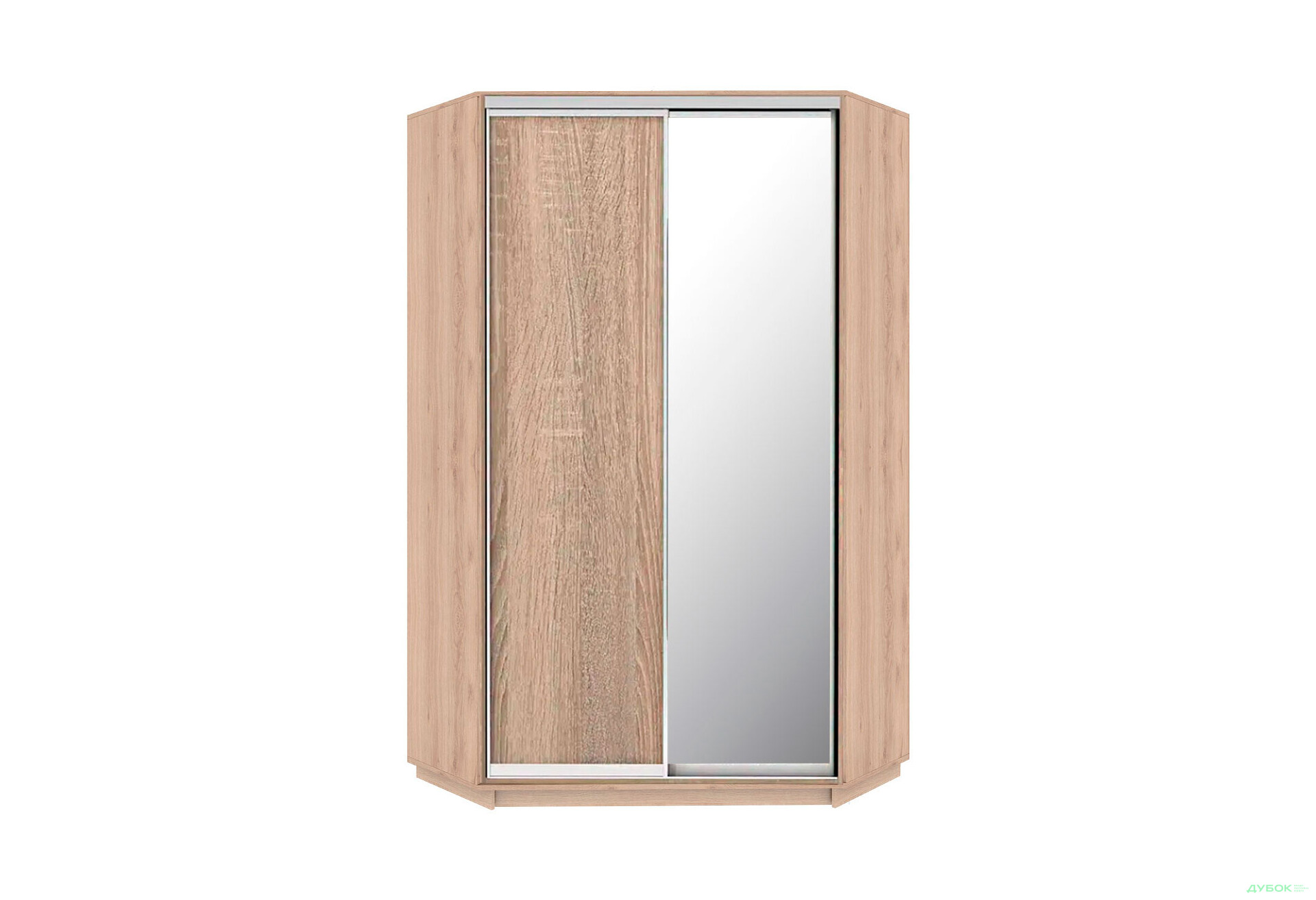 Зображення 4 - Шафа-купе кутова Garant 2-дверна 120x240x120 см