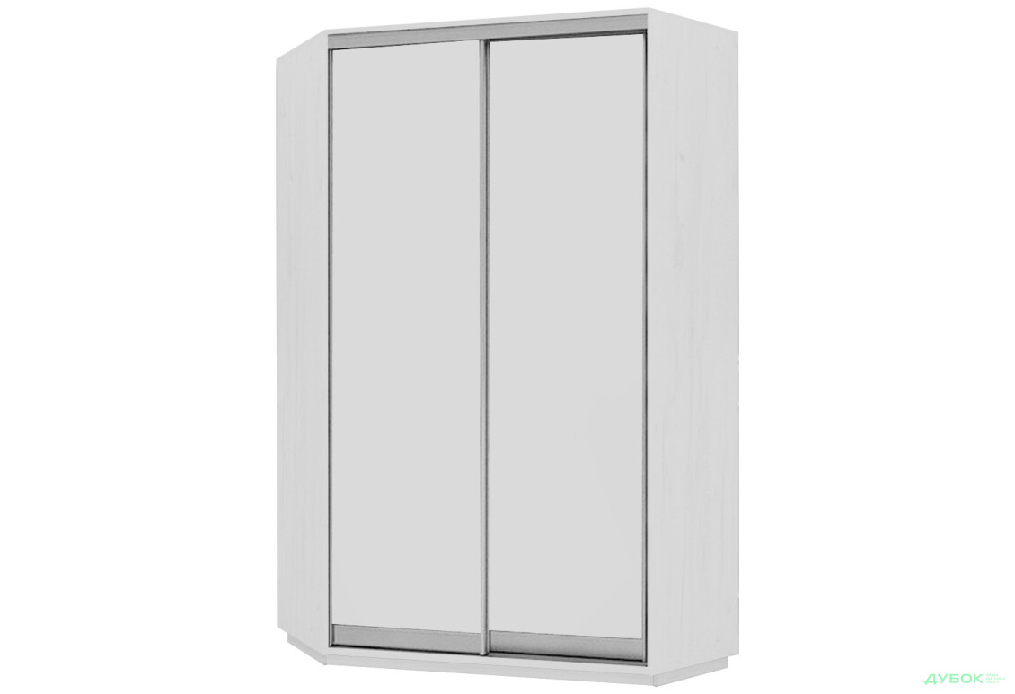 Зображення 3 - Шафа-купе кутова Garant 2-дверна 130x220x130 см