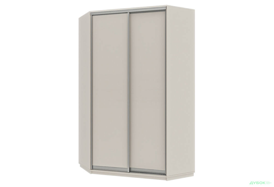 Шафа-купе кутова Garant 2-дверна 130x220x130 см