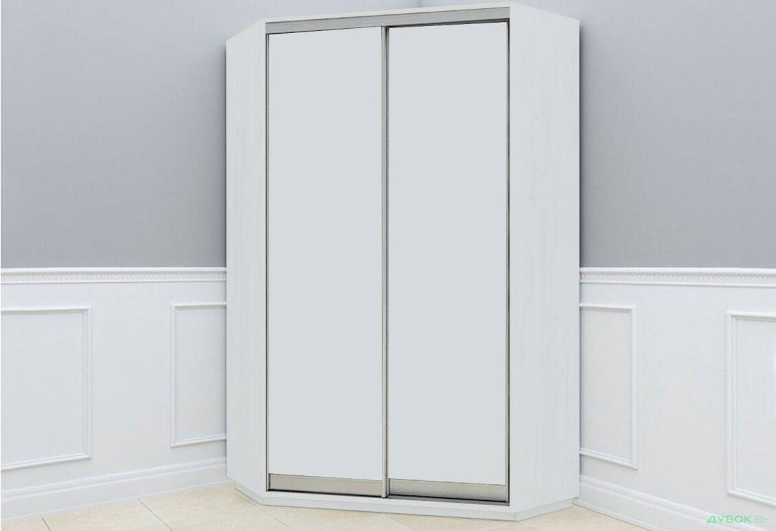 Зображення 9 - Шафа-купе кутова Garant 2-дверна 150x220x150 см