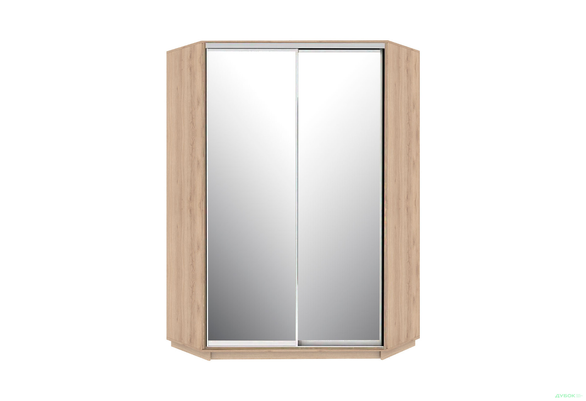 Зображення 6 - Шафа-купе кутова Garant 2-дверна 150x220x150 см