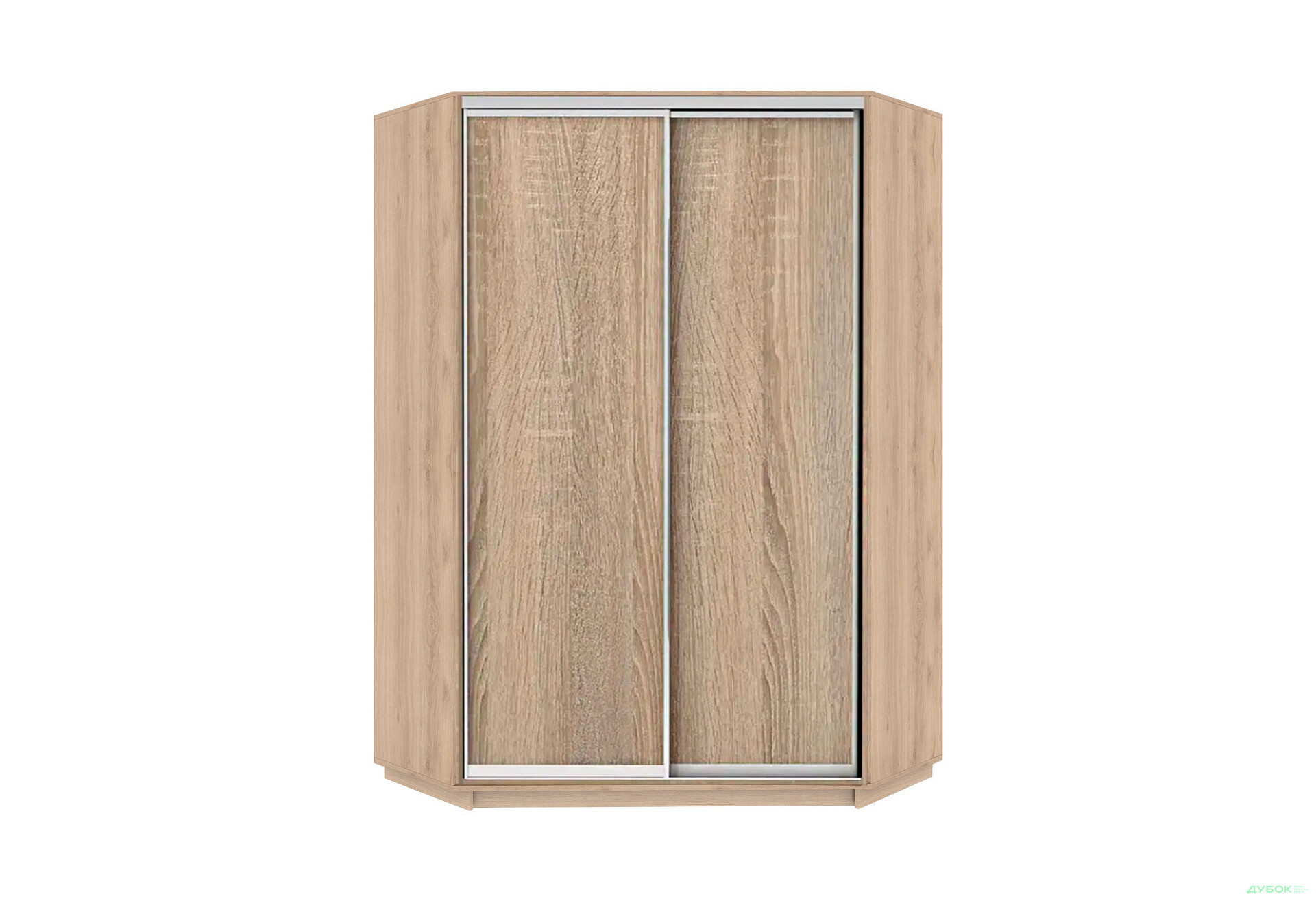 Зображення 4 - Шафа-купе кутова Garant 2-дверна 150x220x150 см