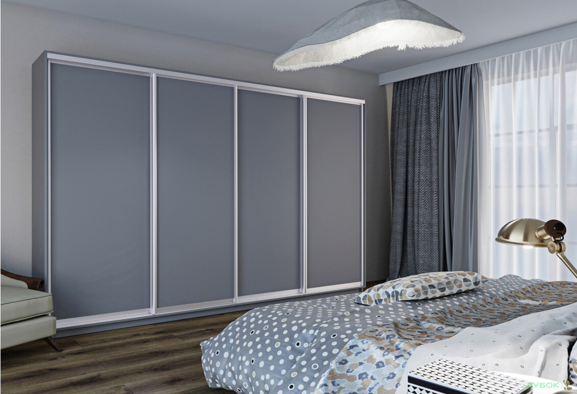 Зображення 5 - Шафа-купе Garant 4-дверна 360x240x60 см