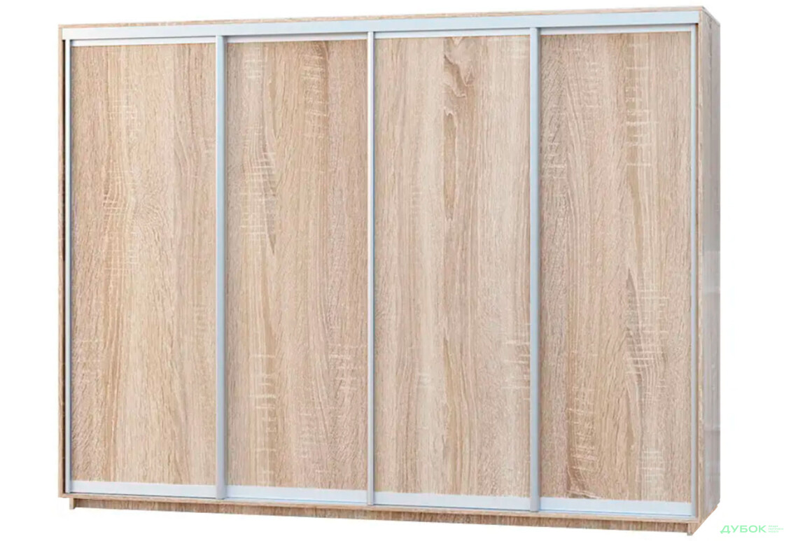 Зображення 8 - Шафа-купе Garant 4-дверна 350x220x60 см