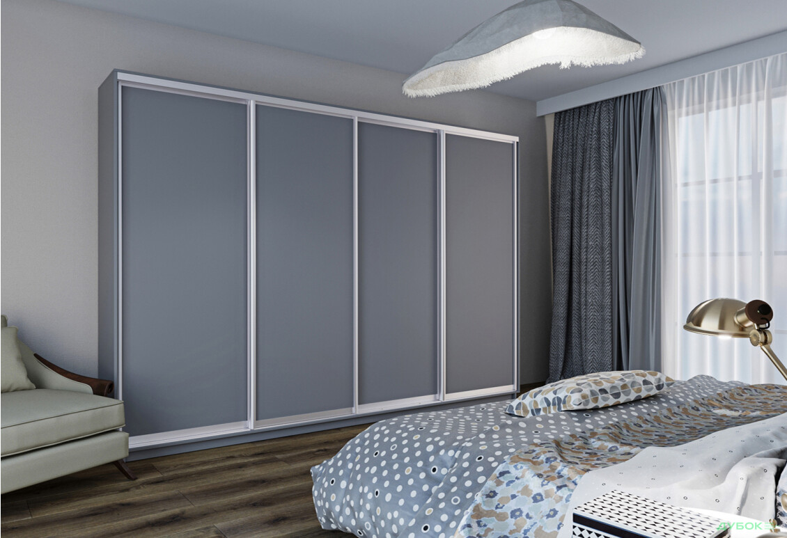 Зображення 2 - Шафа-купе Garant 4-дверна 350x220x60 см