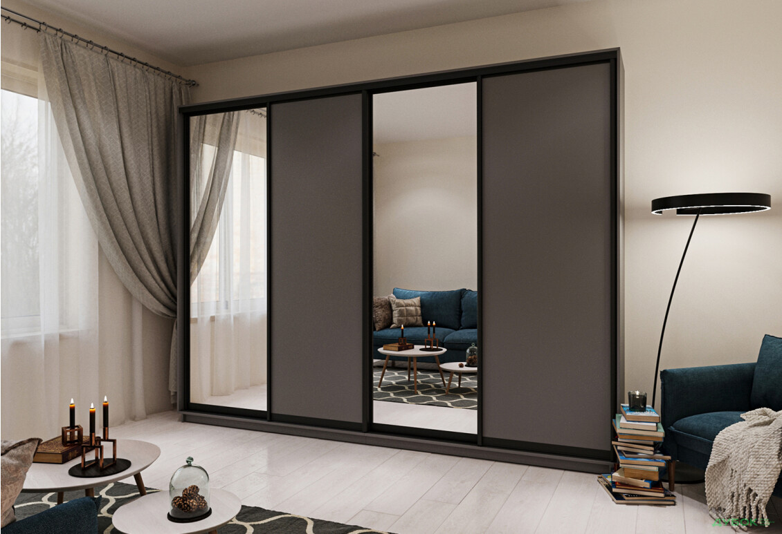 Зображення 4 - Шафа-купе Garant 4-дверна 350x220x60 см