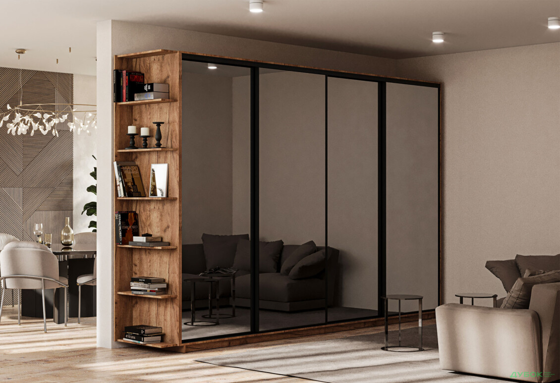 Шафа-купе Garant 4-дверна 350x240x45 см - Зображення 11 Зображення 11 - Шафа-купе Garant 4-дверна 350x240x45 см