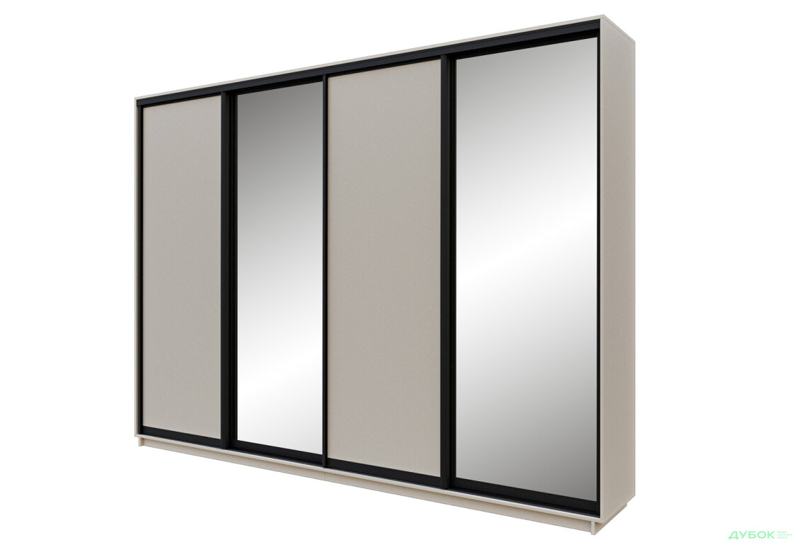 Зображення 7 - Шафа-купе Garant 4-дверна 350x240x45 см