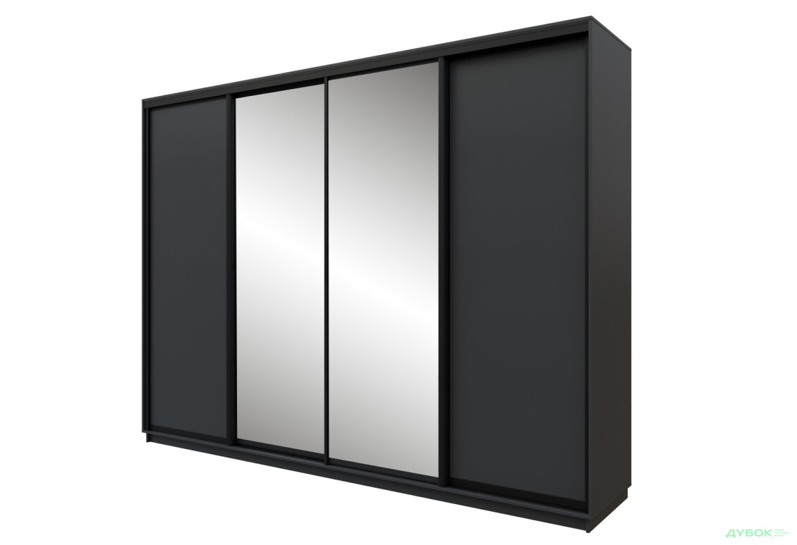 Зображення 5 - Шафа-купе Garant 4-дверна 350x240x45 см