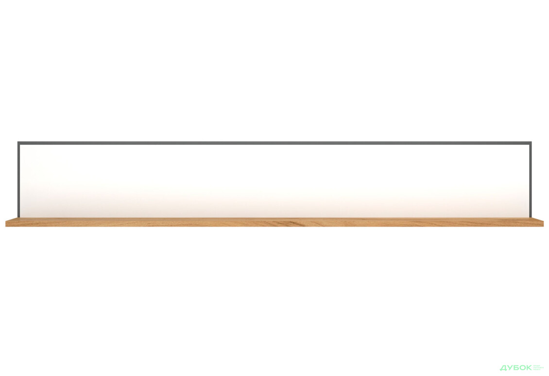 Зображення 2 - Полиця навісна VMV holding Палмор 150 см Дуб крафт золотий/Білий