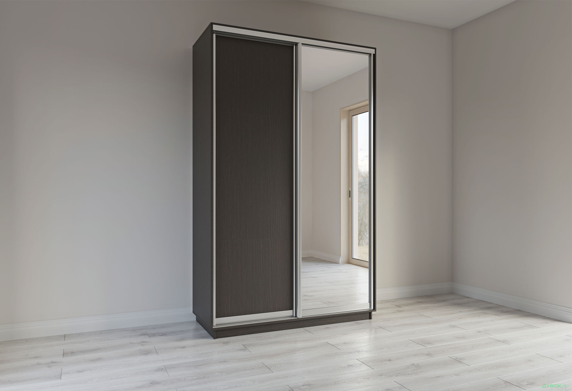 Изображение 25 - Шкаф-купе Garant 2-дверный 140x240x60 см