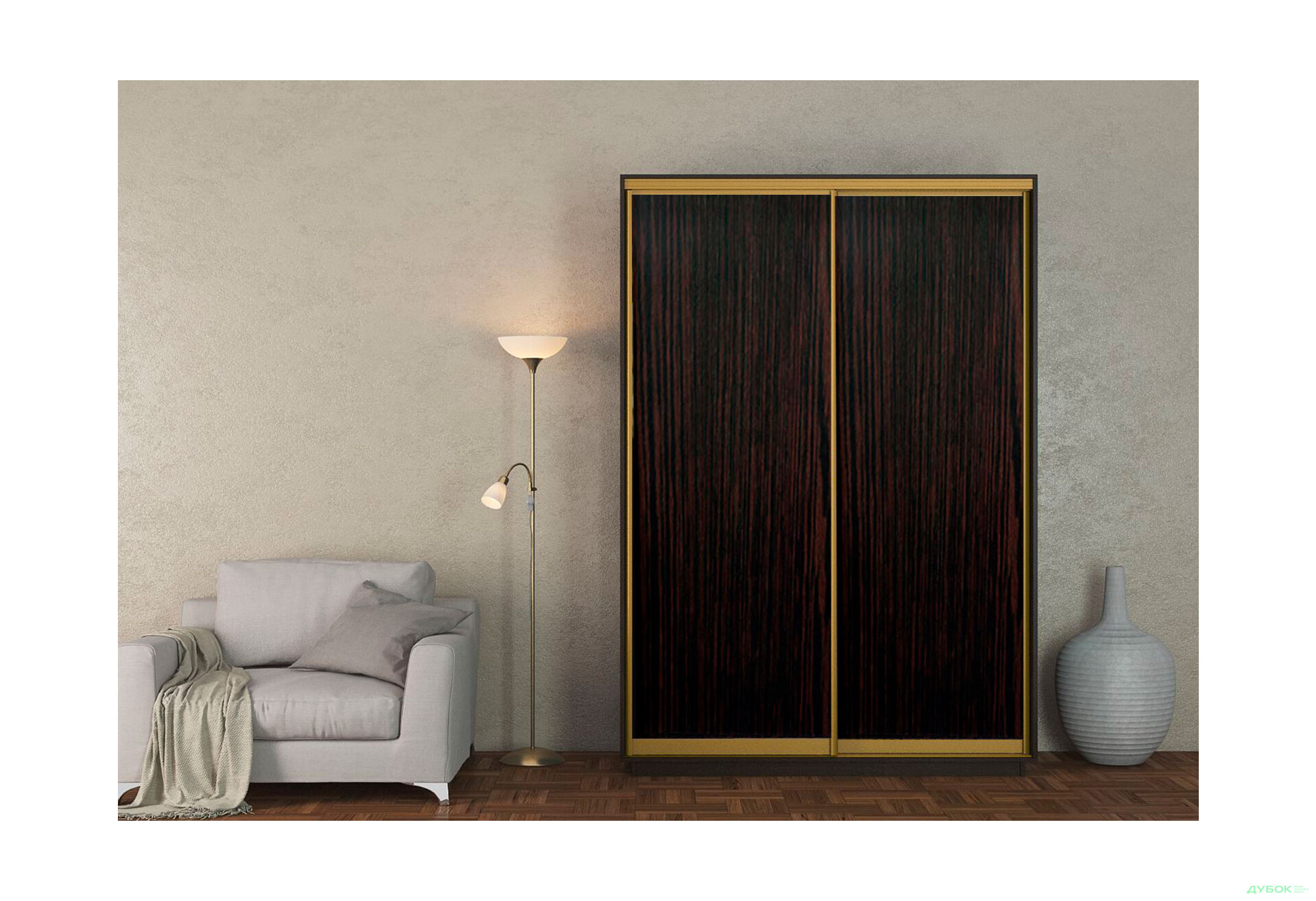 Изображение 11 - Шкаф-купе Garant 2-дверный 150x220x45 см