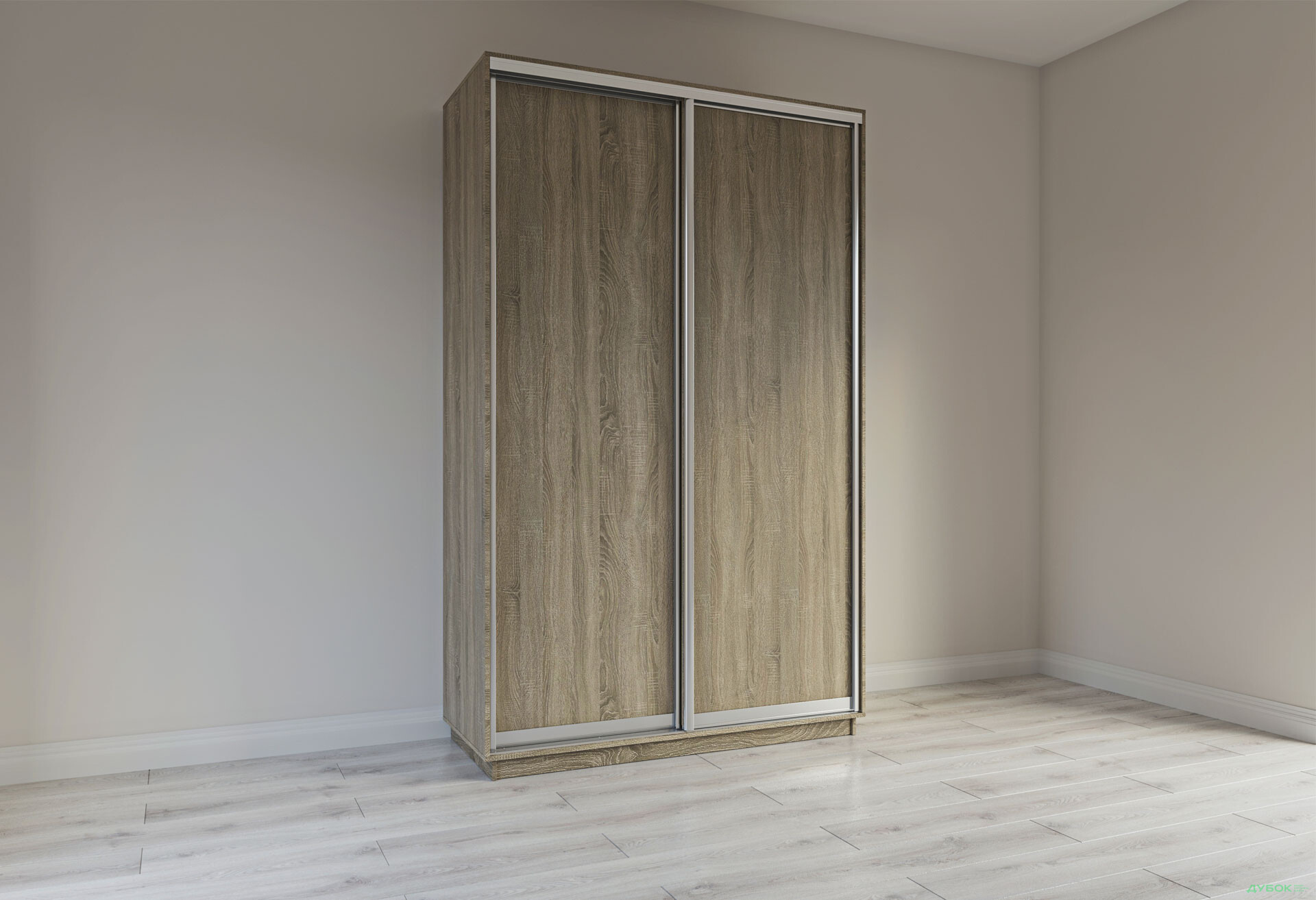 Зображення 32 - Шафа-купе Garant 2-дверна 150x220x60 см