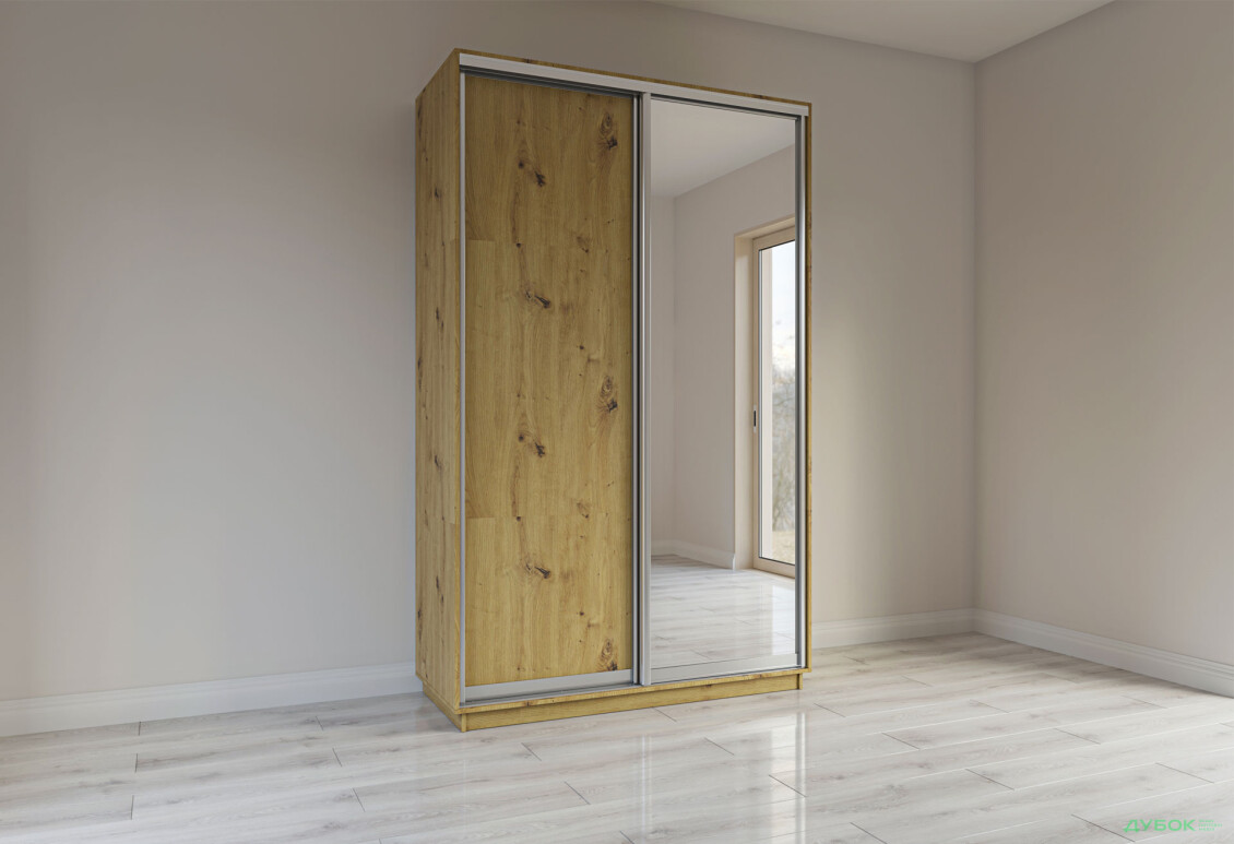 Шафа-купе Garant 2-дверна 150x240x60 см - Зображення 16 Зображення 16 - Шафа-купе Garant 2-дверна 150x240x60 см