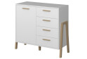 Комод VMV holding Бель 1-дверний з 4 шухлядами 102 см - Зображення 1 Зображення 1 - Комод VMV holding Бель 1-дверний з 4 шухлядами 102 см